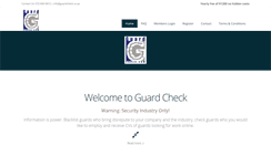 Desktop Screenshot of guardcheck.com